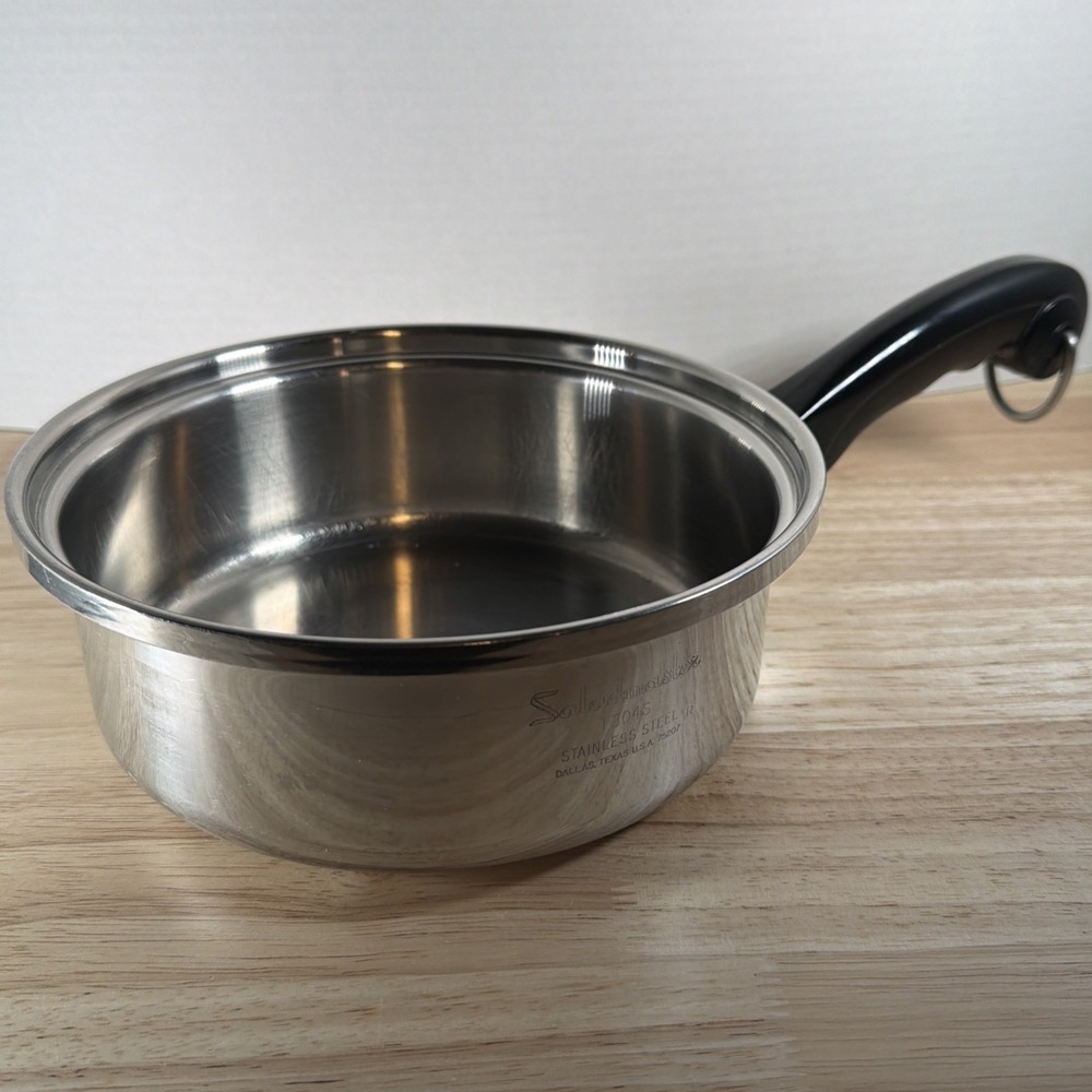 READ! Saladmaster 8.5" Skillet Frying Pan Saute Pot Stainless Steel T304S